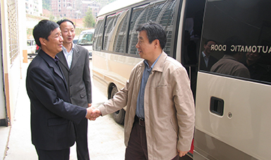 福建省委書(shū)記盧展工視察虹潤集團