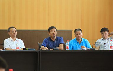 虹潤公司董事長(cháng)林善平應邀在南平市第二期非公經(jīng)濟年輕一代培訓班 上發(fā)表科技創(chuàng  )新主題講座 2016年